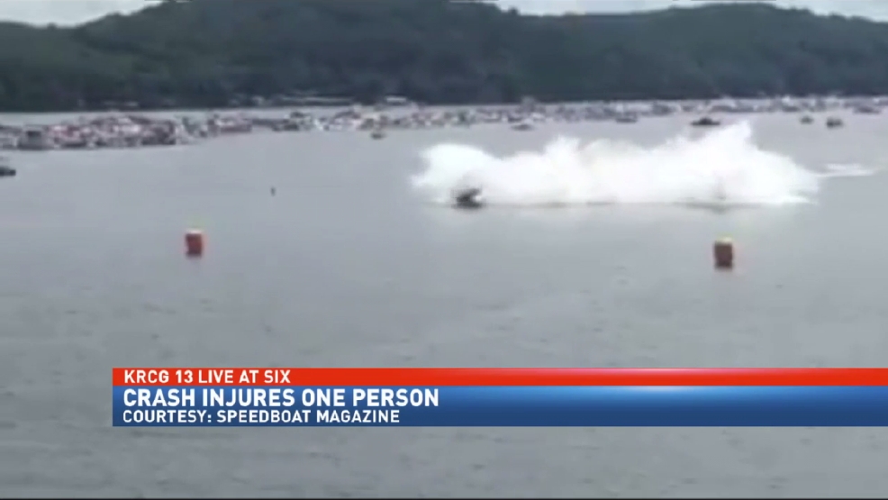 Boat crashes during Lake of the Ozarks Shootout KRCG