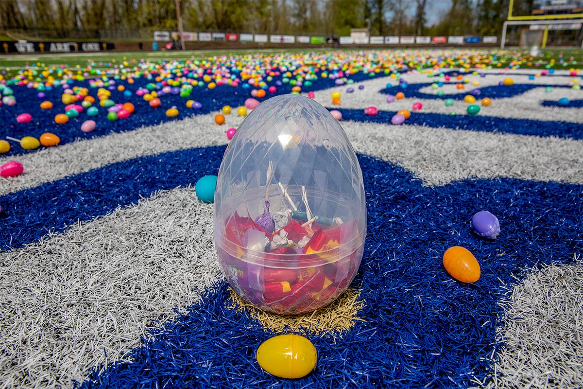 Photos It's raining Easter eggs at helicopter egg drop KVAL