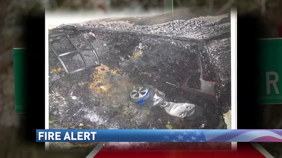 Nashville FD Hoverboard's lithiumion batteries overheated & exploded