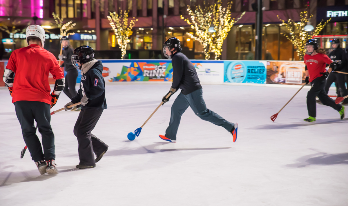 Broomball Is One Of The Best Options For Outdoor Exercise In Winter Cincinnati Refined