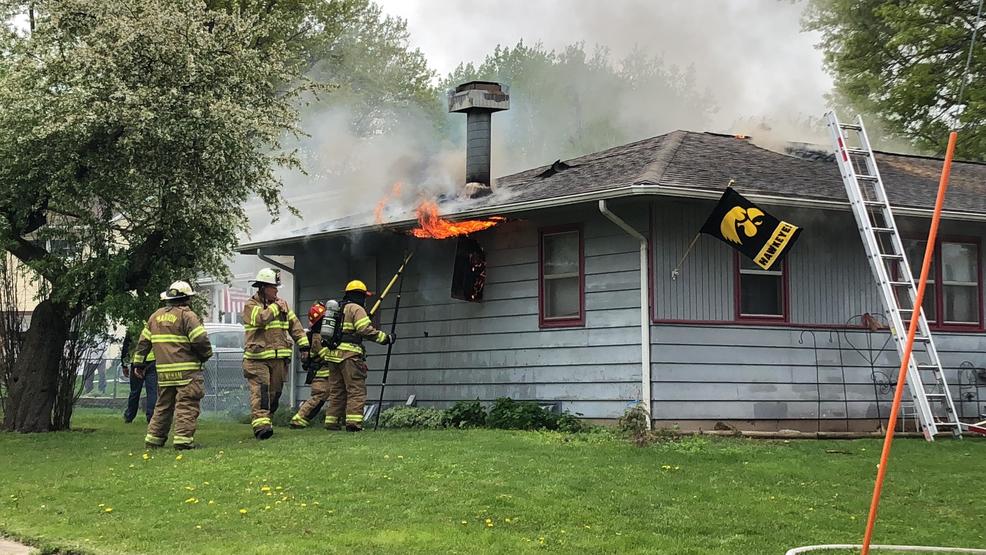 Marion Fire Captain Failed chimney may have caused house fire KGAN