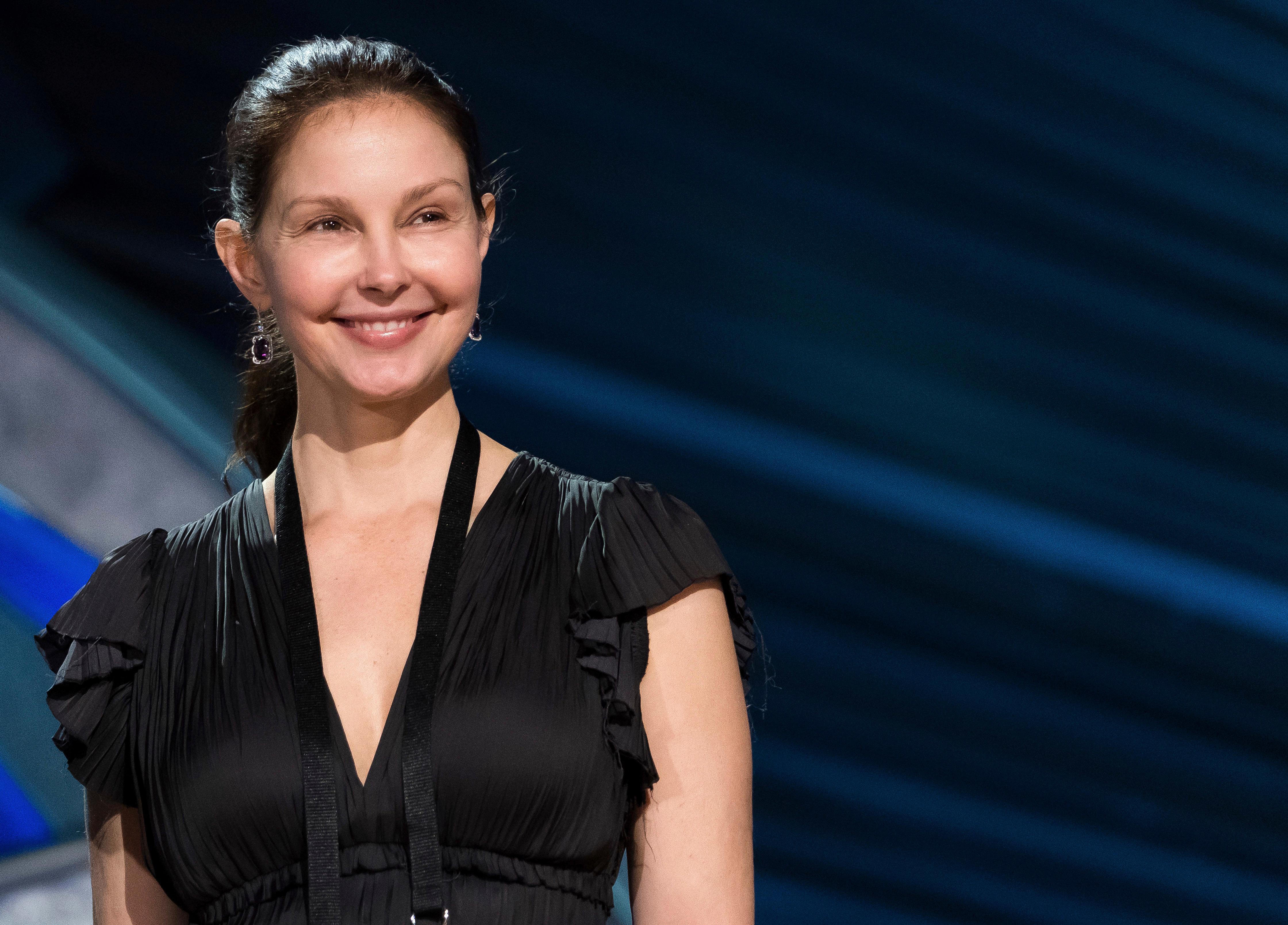 ashley judd appears during rehearsals for the 90th academy