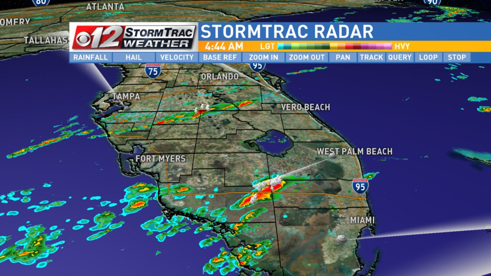Thunderstorms on the radar for South Florida WPEC