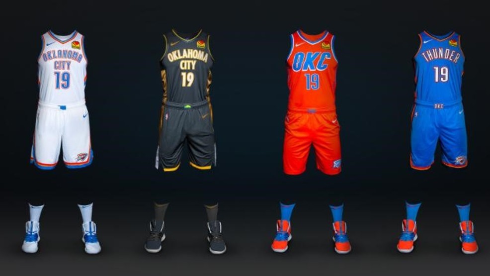 Thunder 'City Edition' uniforms mark 