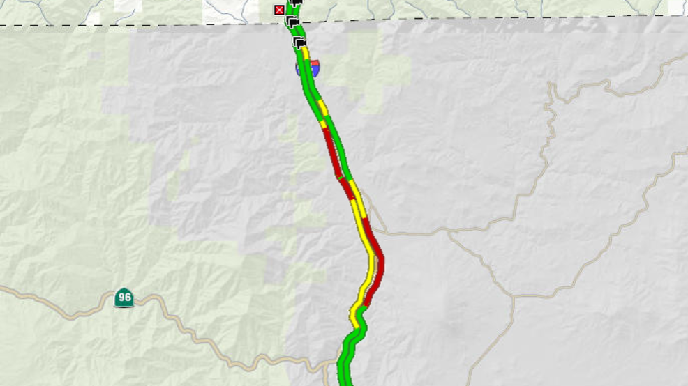 Section of Interstate5 closed due to wildfire near Hornbrook KTVL