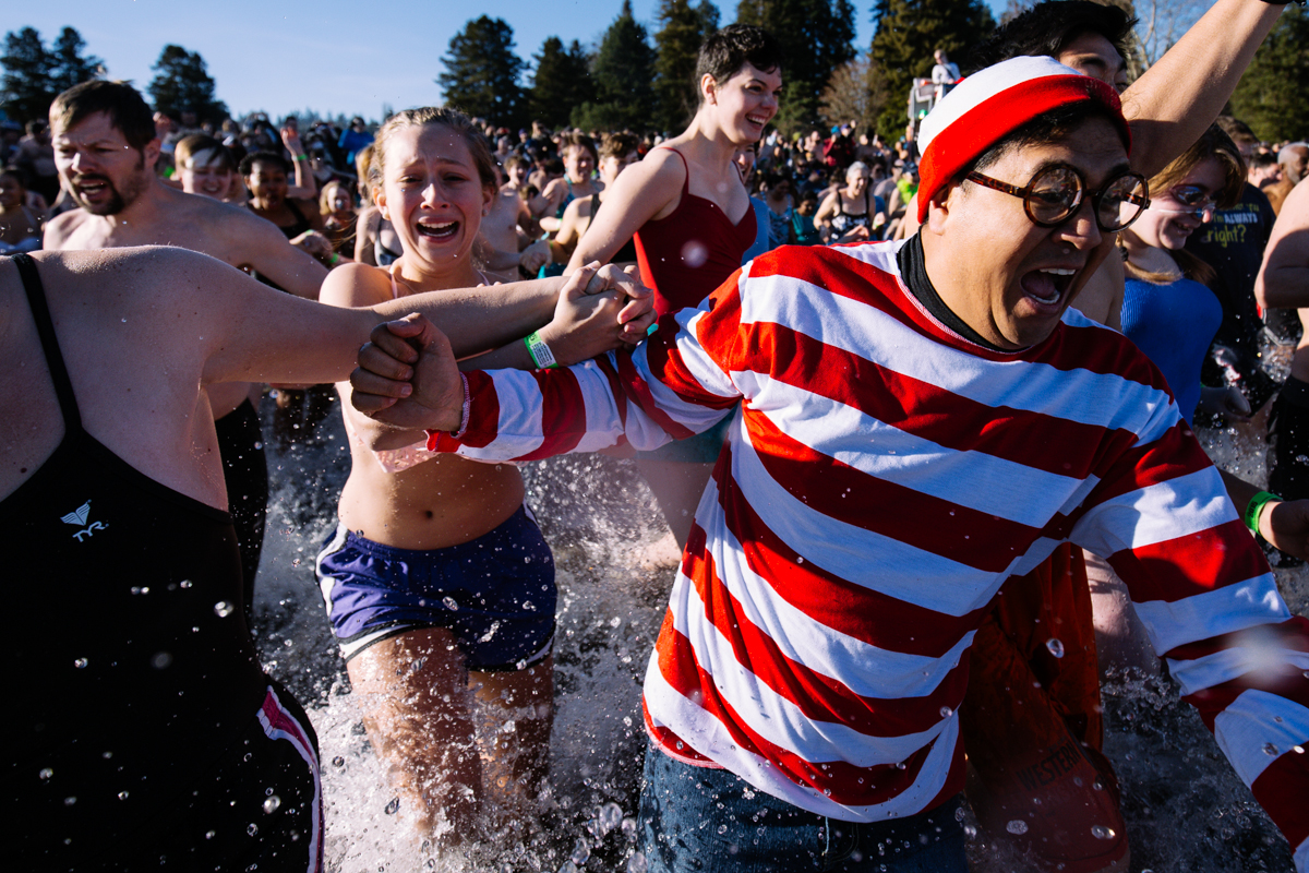 Photos Thousands take Seattle's Annual Polar Bear Plunge KATU