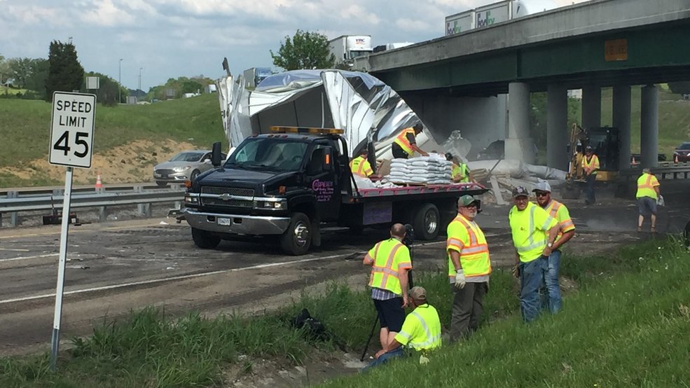 UPDATE Driver airlifted after I81 crash WCYB