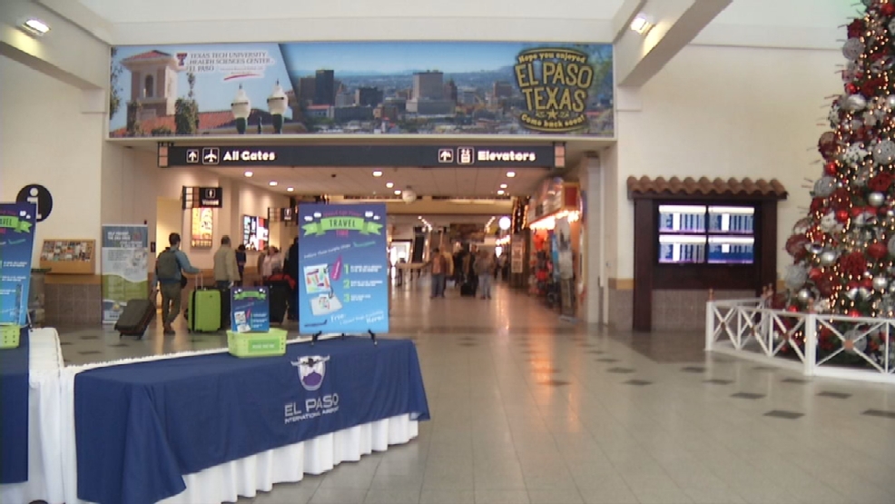 El Paso International Airport busy with holiday KFOX