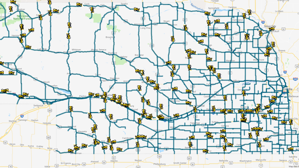 Nebraska launches snow plow tracker for winter weather KHGI