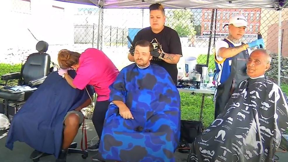 San Antonio Barber Gives Free Haircuts To Homeless Community