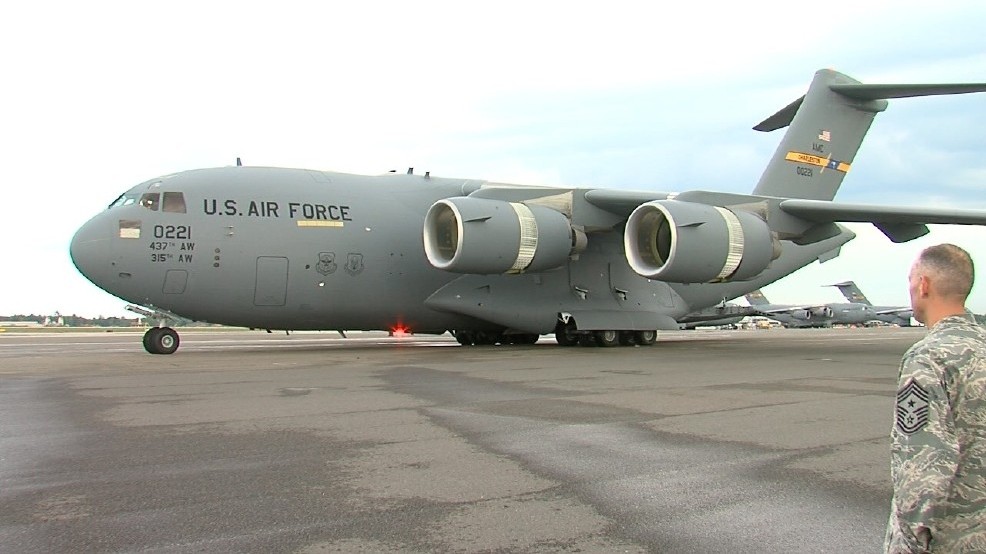 Joint C17 Paratrooper exercise to fly over Charleston WCIV