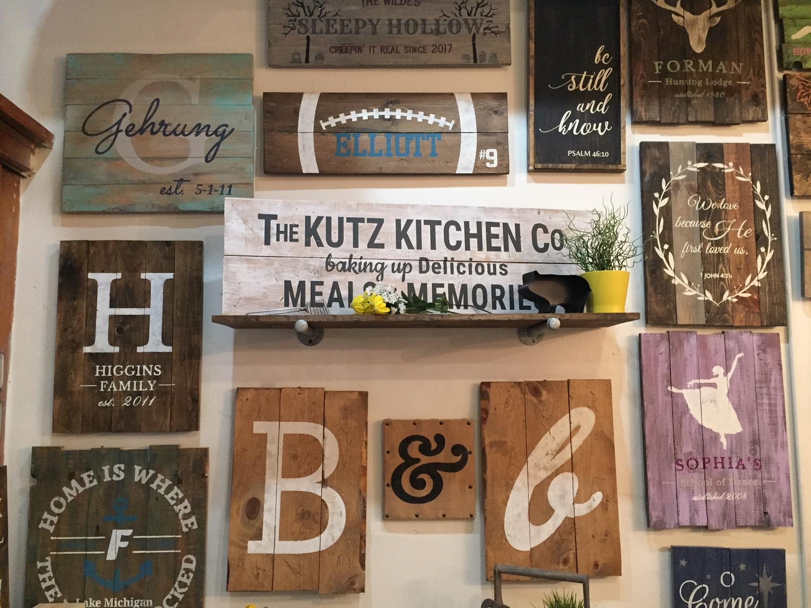 DIY projects at Board and Brush WLUK