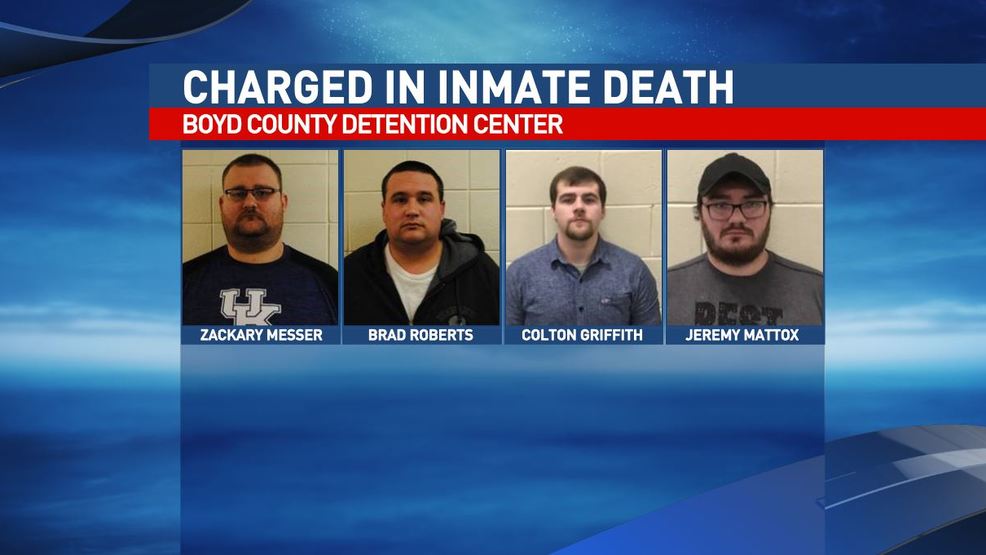 Four Boyd County Detention Center deputies arrested in inmate death