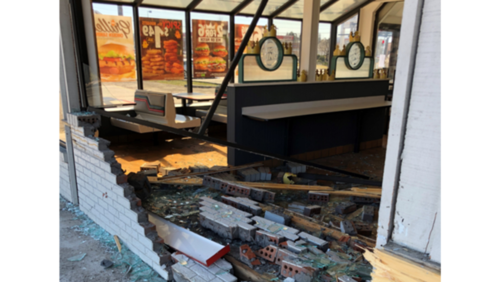Altoona Burger King closed after car crashes through wall WJAC