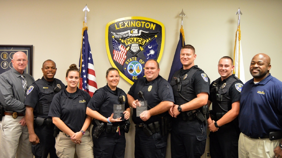 Lexington Police recognized for promoting child safety seat awareness
