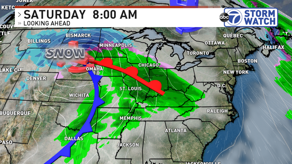 Another storm system looms for Thanksgiving weekend travelers across