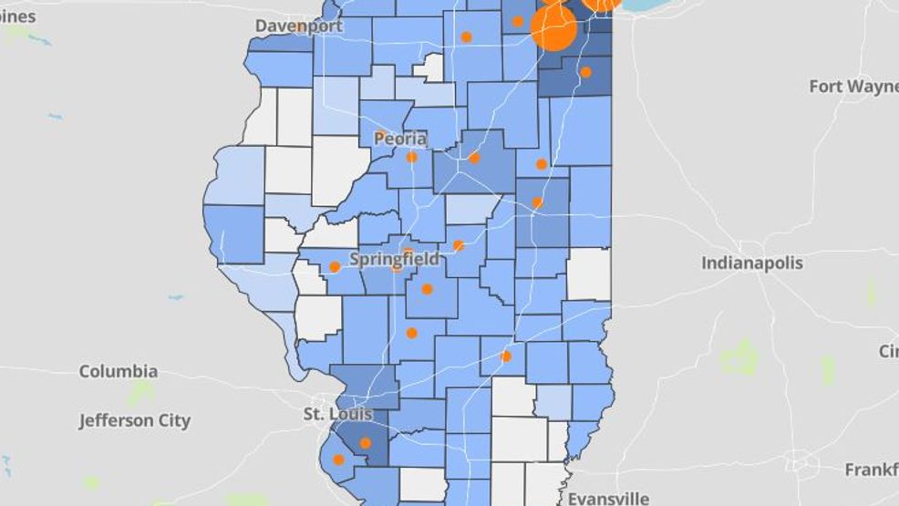 16,422 COVID19 cases in Illinois WICS