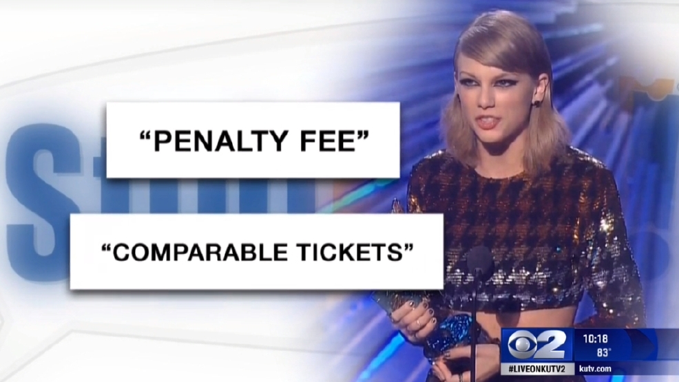 Get Gephardt Taylor Swift tickets cancelled months after purchase KUTV