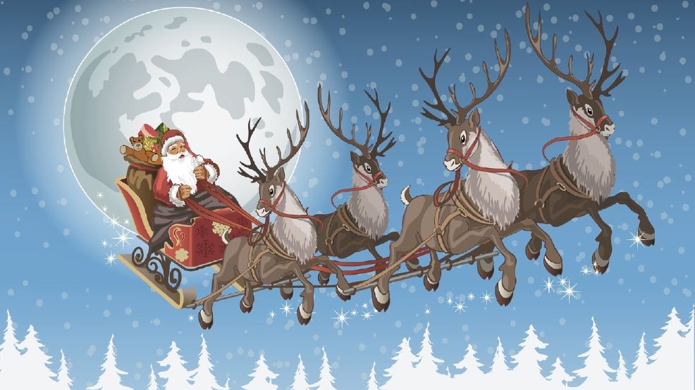 Track Santa’s journey around the world | WGME