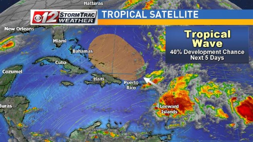 Tracking tropical wave WPEC