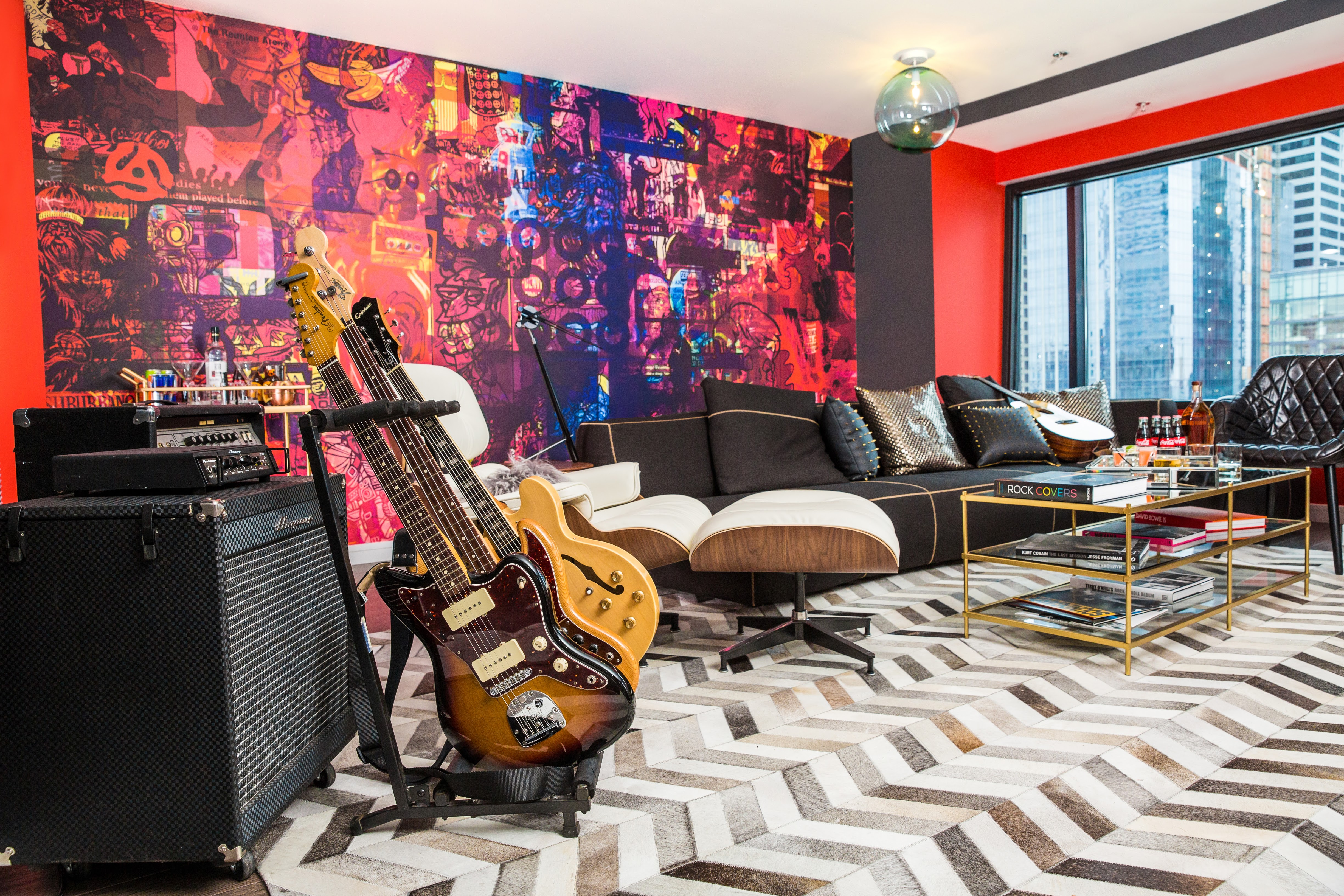 Photos Seattle hotel debuts inhouse recording studio for musicians on