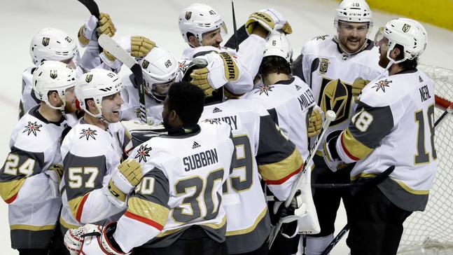 Golden Knights' magic ride heads to conference final