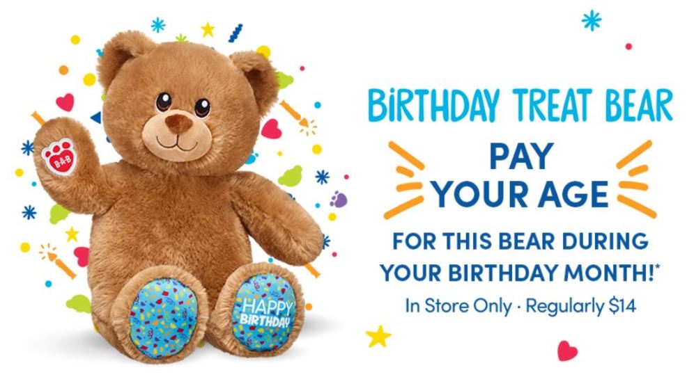 BuildABear 'Pay Your Age' now available during birthday month WJLA