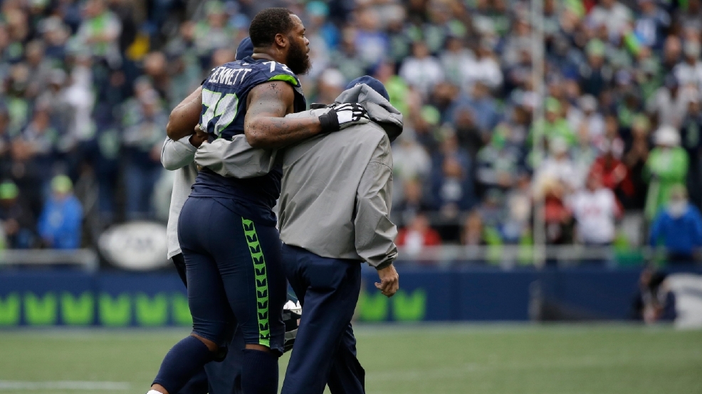 Seahawks' Michael Bennett 'pretty good'; Luke Willson might need surgery
