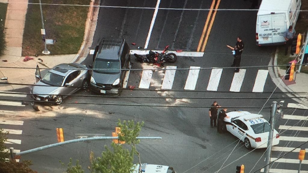 Motorcyclist attempts to run from police causing major crash in