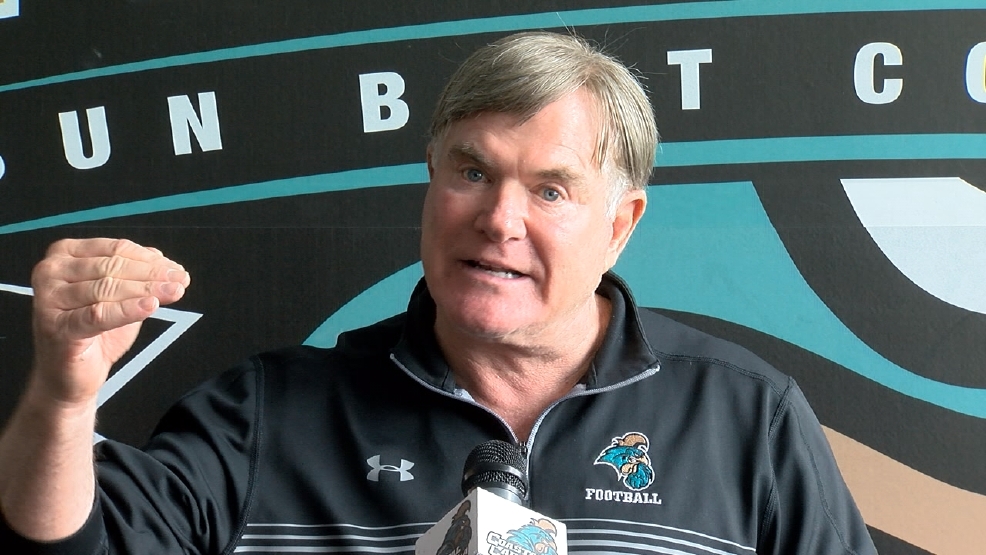 Coastal Carolina head coach Joe Moglia talks spring football | WPDE