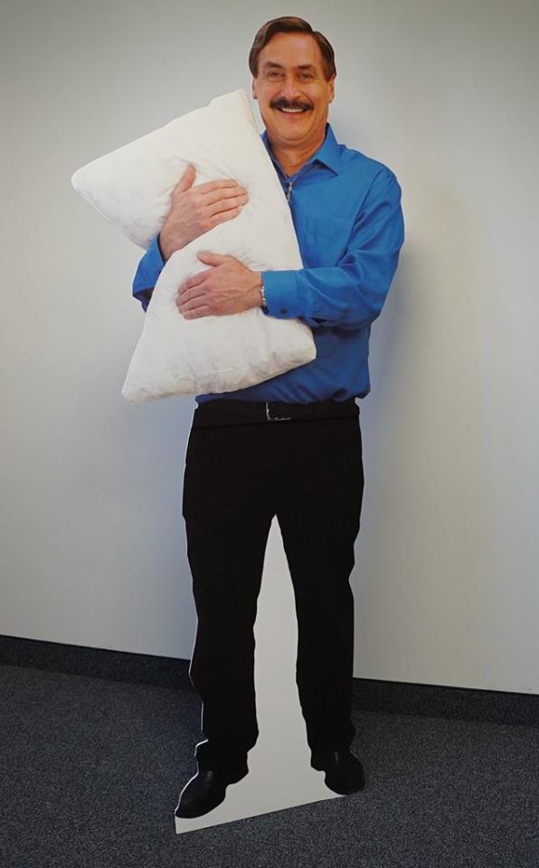 Caller Alerts Police To Cardboard Cutout Of Mypillow Ceo Standing In The Cold Caller Alerts Police To Cardboard Cutout Of Mypillow Ceo Standing In The Cold