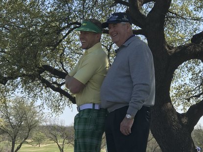 Keenum Returns To Abilene Co Hosts Fca Golf Tournament With Charles Coody Ktxs