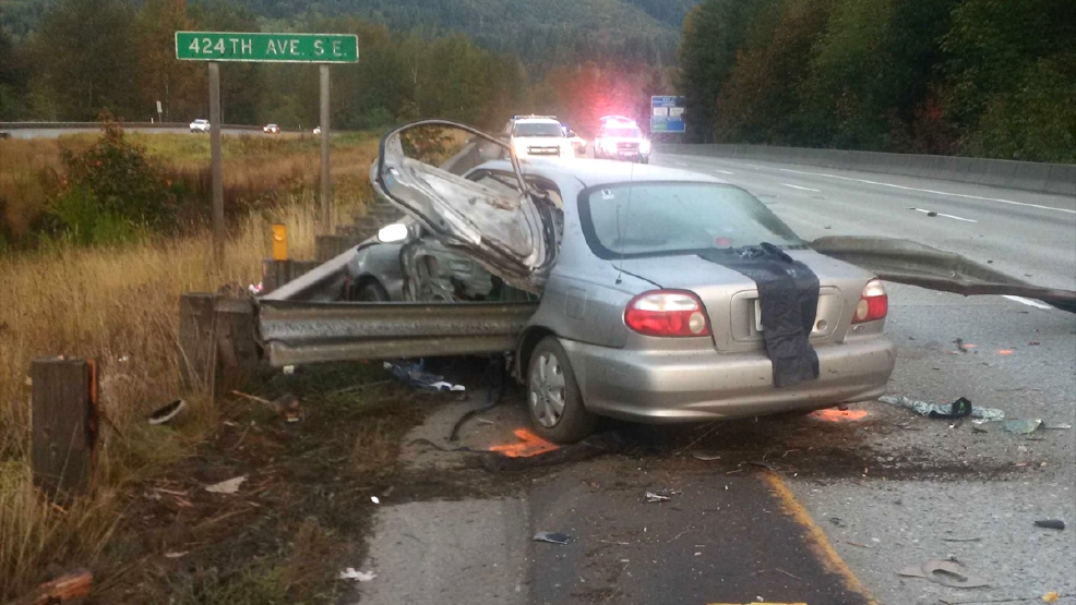 Driver killed in I-90 crash near North Bend | KOMO