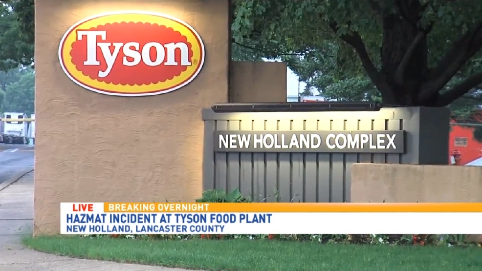 Shelter in place order lifted after ammonia leak at Tyson Foods plant WHP
