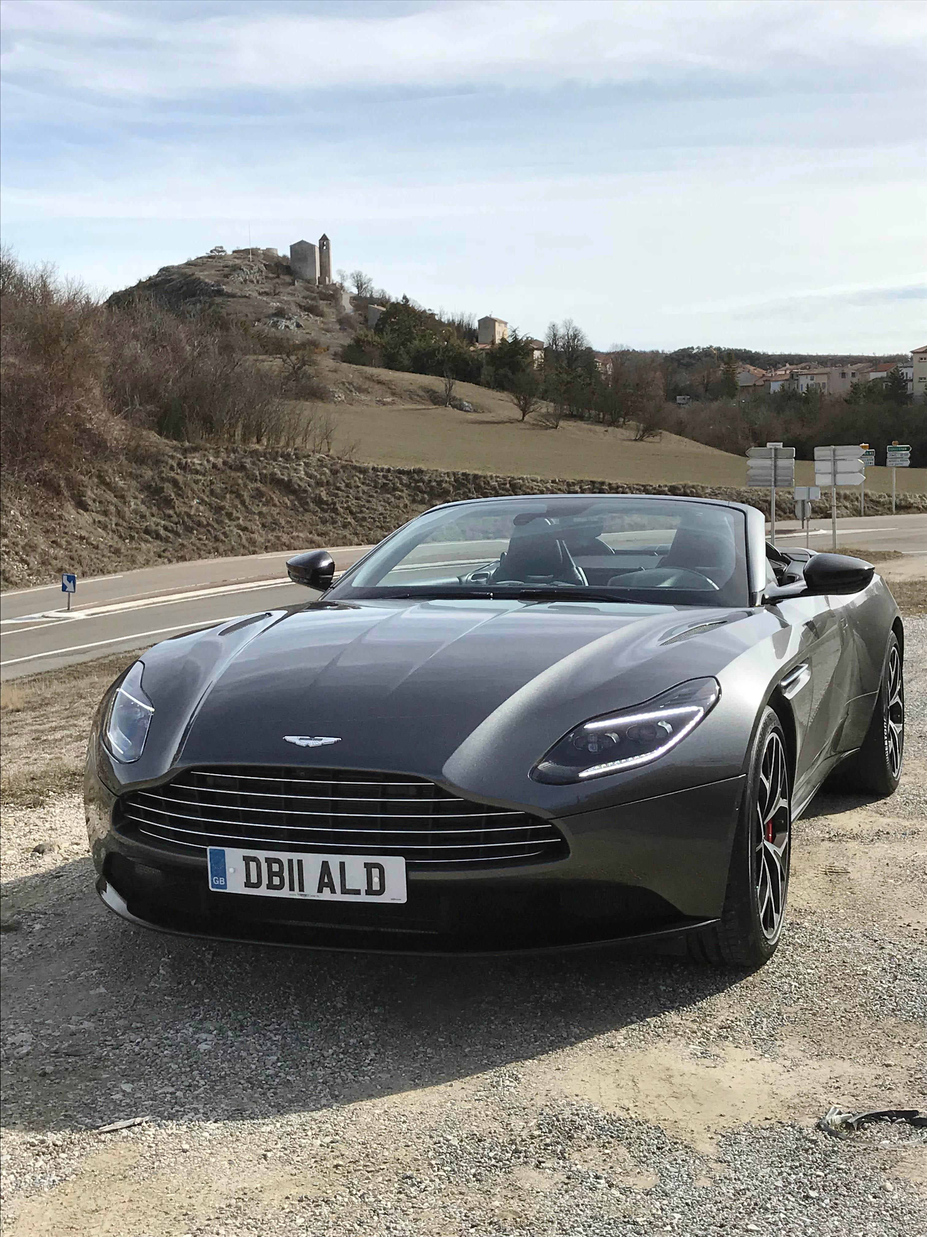 2019 aston martin db11 volante (sinclair broadcast group / jill